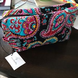 Vera Bradley Parisian Paisley Cosmetic Bag NWT